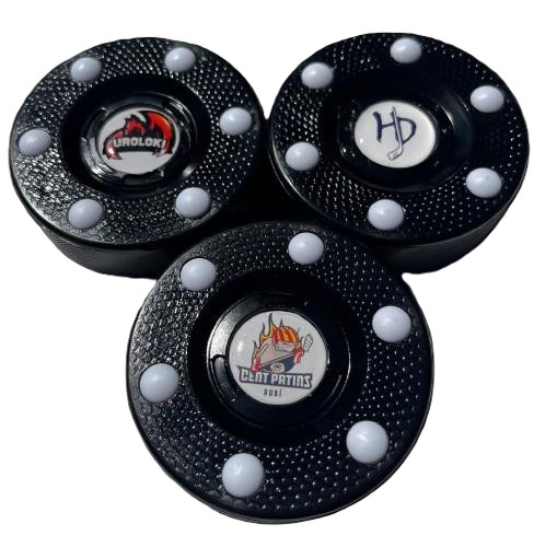 Pucks hockey linea de tu equipo