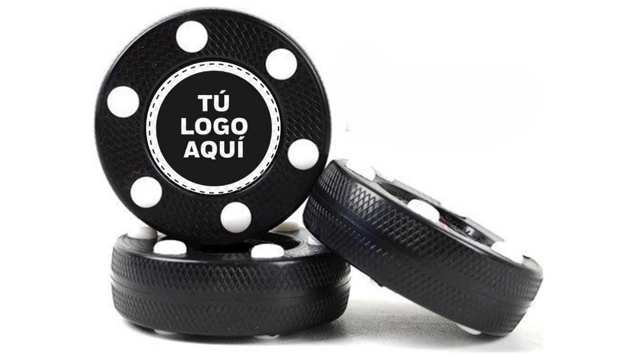 Lotes de pucks de hockey línea de tu equipo