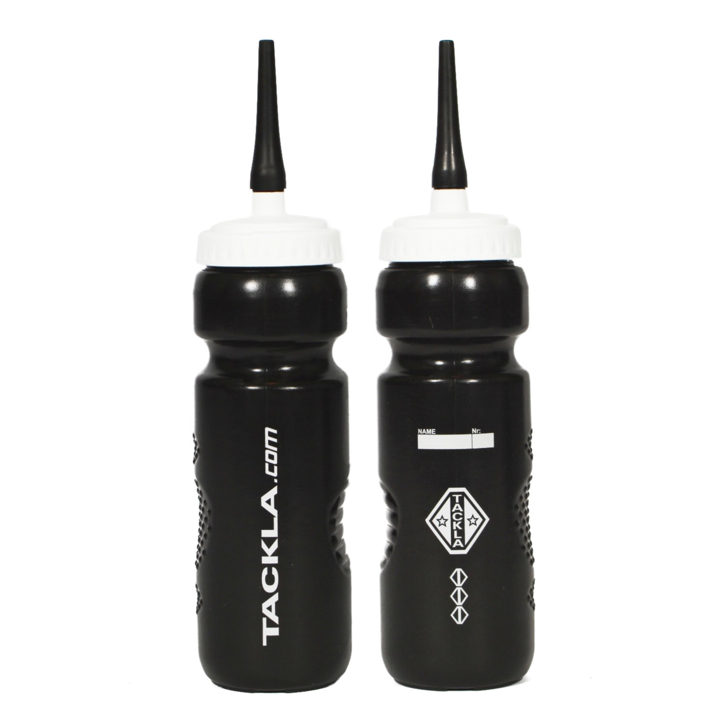 Botella boquilla larga Tackla Sports 800ml Color negro